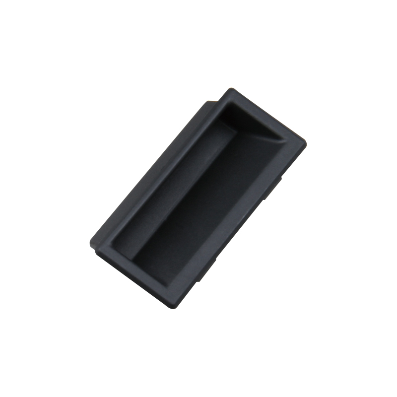 LS537-2 fekete nylon ajtólap nyitóajtó fogantyú
